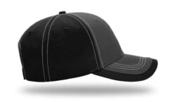 Richardson Charcoal Front W/ Contrast Stitching 26 Richardson Charcoal Front W/ Contrast Stitching -Thread Logic Store 275 RIGHT