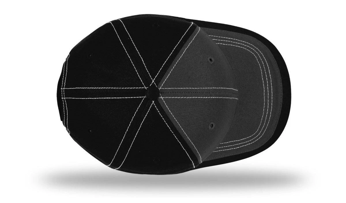 Richardson Charcoal Front W/ Contrast Stitching 5 Richardson Charcoal Front W/ Contrast Stitching - Image 5