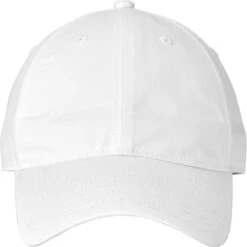 Nike Unstructured Cotton/Poly Twill Cap -Thread Logic Store 31910 White 2 NKFB6449WhiteFlatStraight 1200W