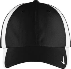 Nike Sphere Performance Cap 28 Nike Sphere Performance Cap -Thread Logic Store 31915 BlkWhite 2 NKFD9709BlkWhiteHatStraight 1200W