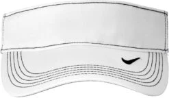 Nike Dri-FIT Ace Visor 18 Nike Dri-FIT Ace Visor -Thread Logic Store 31920 White 2 NKFB6446WhiteFlatStraight 1200W