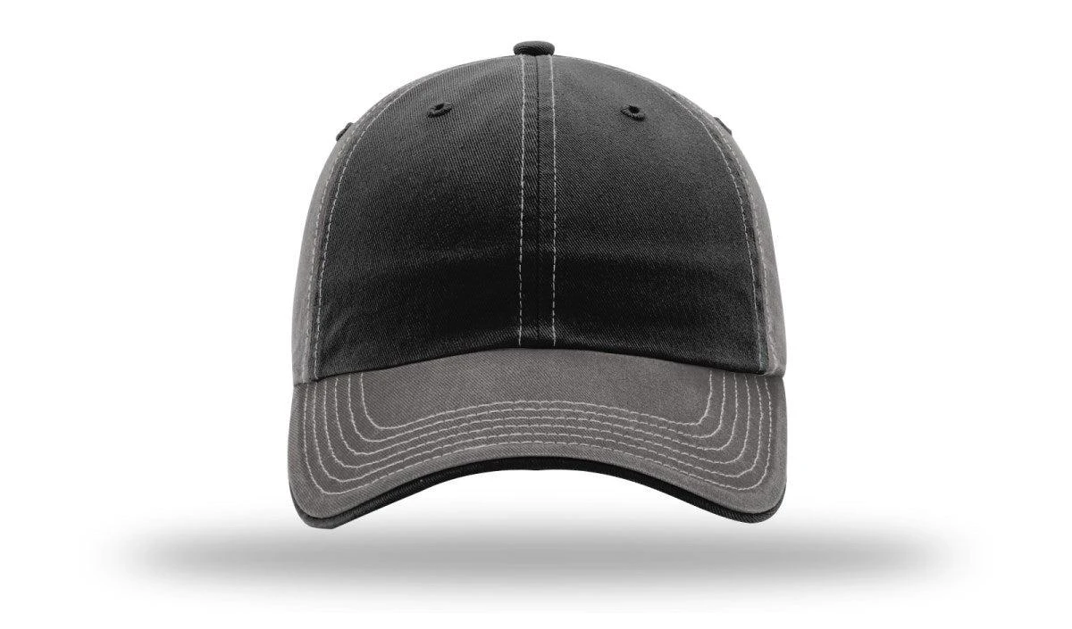 Richardson Washed Chino Charcoal 2 Richardson Washed Chino Charcoal - Image 2