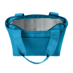 Port Authority Insulated Lunch Tote -Thread Logic Store 337W 54582 ParcelBlue 4 BG518ParcelBlueBagInside