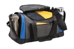 Port Authority Voyager Sports Duffel -Thread Logic Store 6219 TwilightBlue 6 BG800dkgreytwlghtblueproppedGA17 1200W