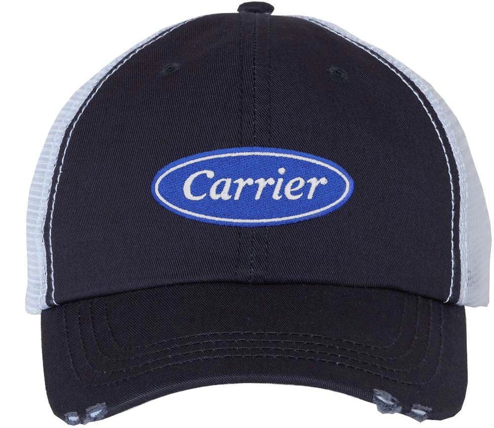 Mega Cap Frayed-Bill Twill Cap 1 Mega Cap Frayed-Bill Twill Cap