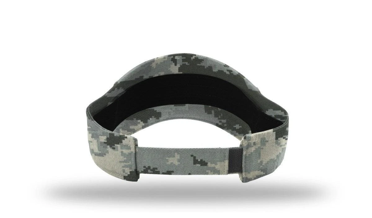 Richardson Twill Camo Visor 4 Richardson Twill Camo Visor - Image 4