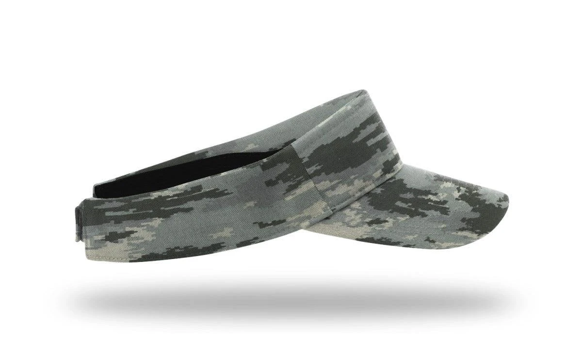 Richardson Twill Camo Visor 6 Richardson Twill Camo Visor - Image 6
