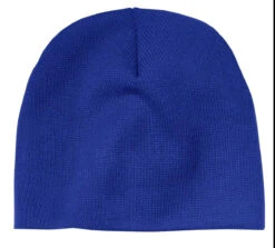 Port & Company Beanie Cap -Thread Logic Store 859 AthRoyal 1 CP91 athleticroyal front 01