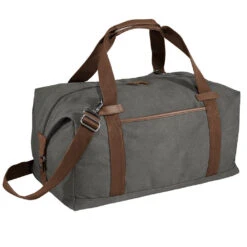 Port Authority Cotton Canvas Duffle -Thread Logic Store 9421 DarkSmokeGry 4 BG803DarkSmokeGryAngleRight 1200W