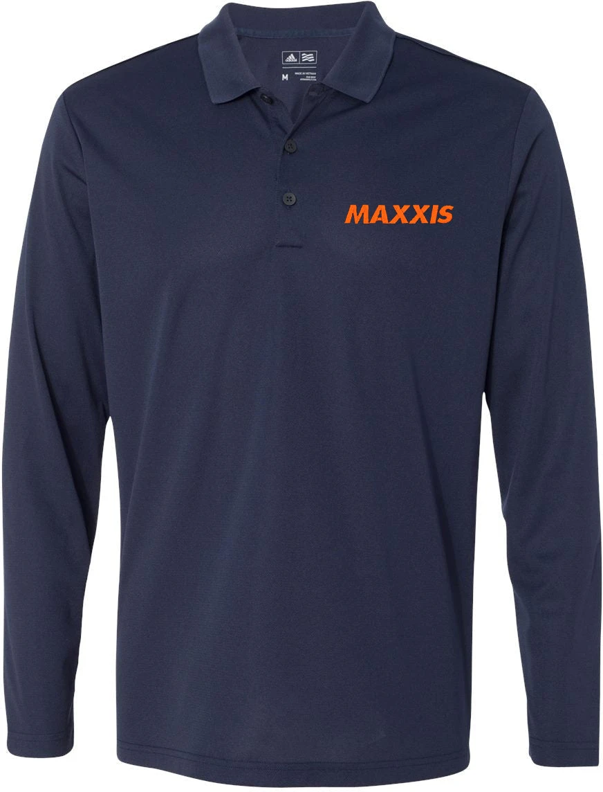 Adidas Long Sleeve Polo Shirt 1 Adidas Long Sleeve Polo Shirt