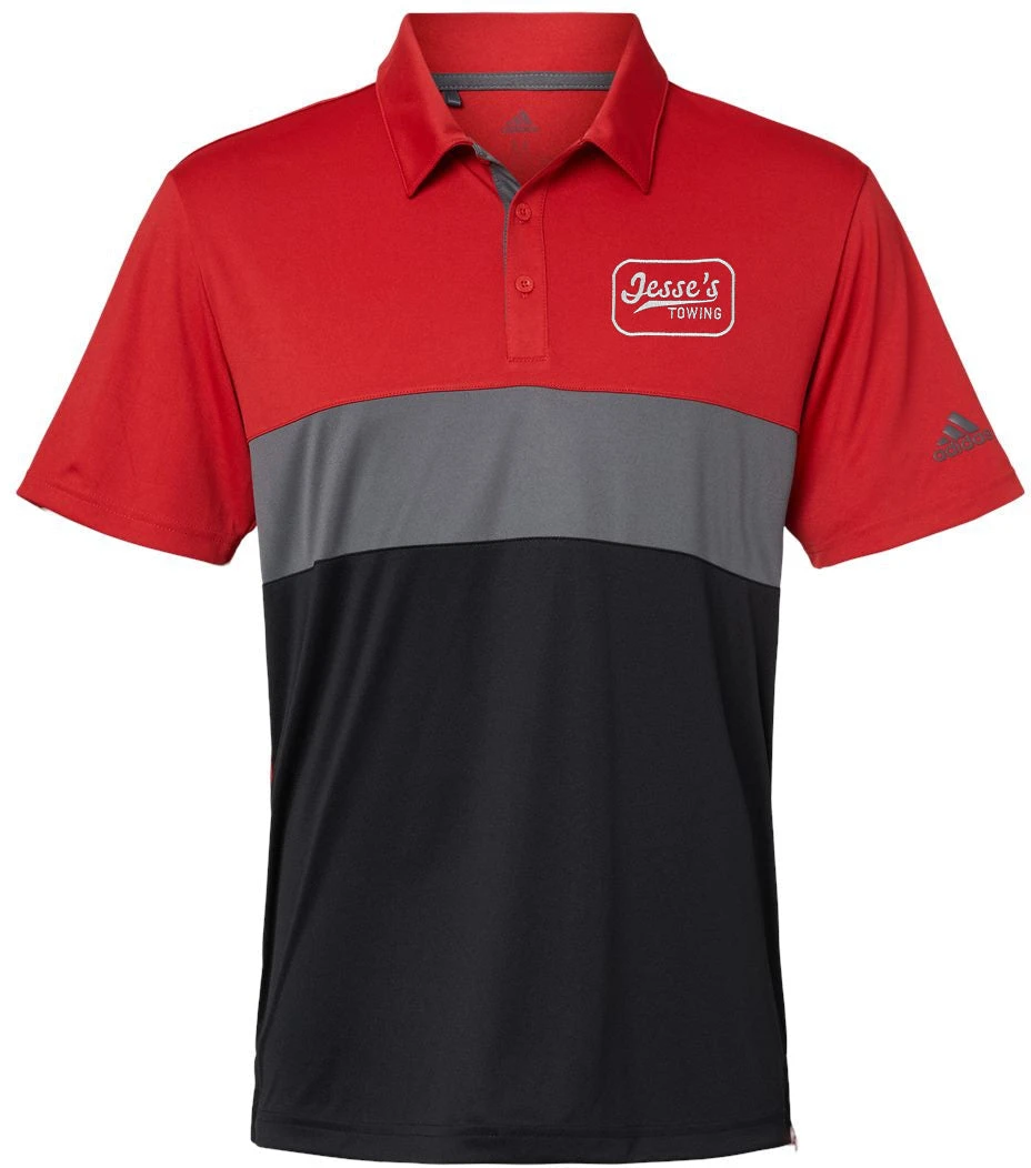 Adidas Merch Block Polo 1 Adidas Merch Block Polo