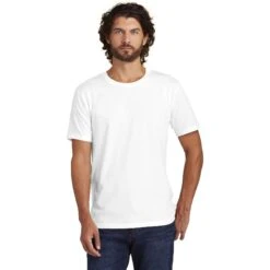 CLOSEOUT - Alternative Rebel Blended Jersey Tee 11 CLOSEOUT - Alternative Rebel Blended Jersey Tee -Thread Logic Store AA6040 white model front 122017