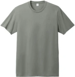 Allmade Unisex Heavyweight Recycled Cotton Tee -Thread Logic Store AL3000 ashgrey flat front