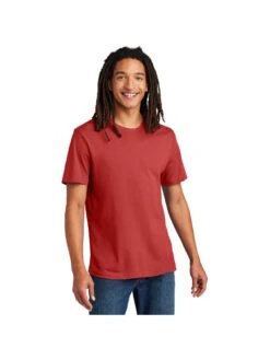 Allmade Unisex Heavyweight Recycled Cotton Tee -Thread Logic Store AL3000 beetred model front