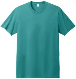 Allmade Unisex Heavyweight Recycled Cotton Tee -Thread Logic Store AL3000 oceanicteal flat front