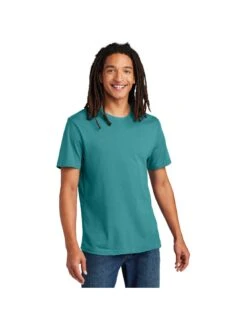 Allmade Unisex Heavyweight Recycled Cotton Tee -Thread Logic Store AL3000 oceanicteal model front