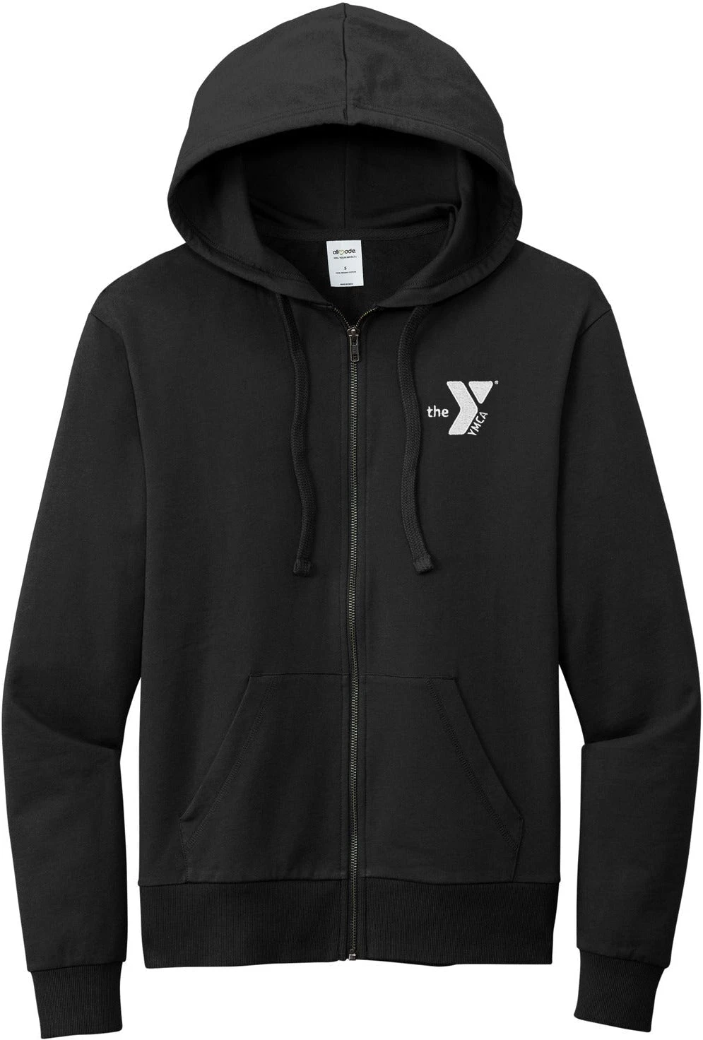 Allmade Unisex Organic French Terry Full-Zip Hoodie 1 Allmade Unisex Organic French Terry Full-Zip Hoodie