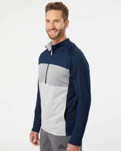 Adidas 3-Stripes Competition Quarter-Zip Pullover -Thread Logic Store Adidas 3 Stripes Competition Quarter Zip Pullover 11