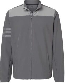 Adidas 3-Stripes Jacket 20 Adidas 3-Stripes Jacket -Thread Logic Store Adidas 3 Stripes Jacket Grey FiveGrey Three S 7