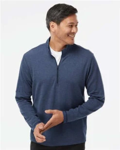 Adidas 3-Stripes Quarter-Zip Sweater -Thread Logic Store Adidas 3 Stripes Quarter Zip Sweater 10