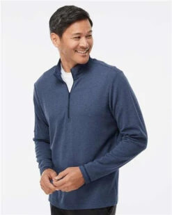 Adidas 3-Stripes Quarter-Zip Sweater -Thread Logic Store Adidas 3 Stripes Quarter Zip Sweater 11