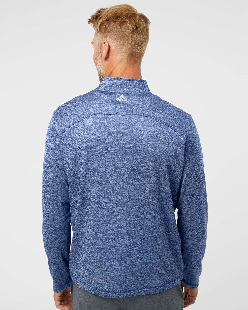 Adidas Brushed Terry Heathered QuarterZip Pullover 13 Adidas Brushed Terry Heathered QuarterZip Pullover - Image 13