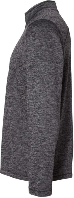 Adidas Brushed Terry Heathered QuarterZip Pullover 23 Adidas Brushed Terry Heathered QuarterZip Pullover -Thread Logic Store Adidas Brushed Terry Heathered QuarterZip Pullover 3