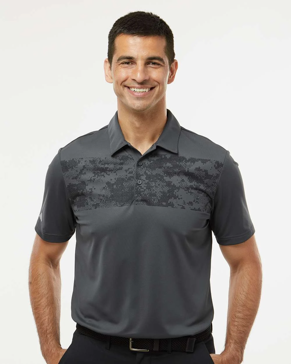 Adidas Camo Chest Print Polo 5 Adidas Camo Chest Print Polo - Image 5