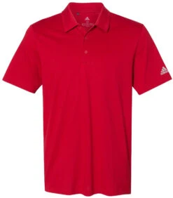 Adidas Cotton Blend Polo  -Thread Logic Store Adidas Cotton Blend Polo Power Red S 19