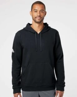 OUTLET-Adidas Fleece Hooded Sweatshirt -Thread Logic Store Adidas Fleece Hooded Sweatshirt 4