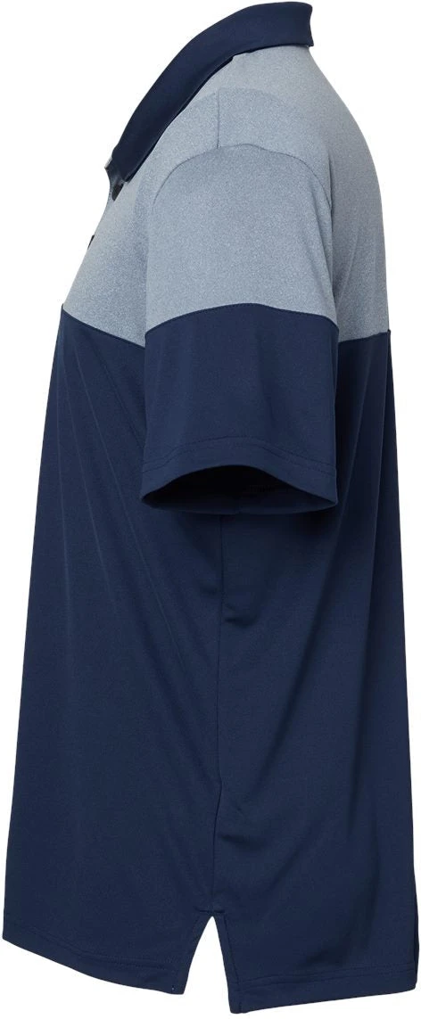 Adidas Heather 3Stripes Block Polo 16 Adidas Heather 3Stripes Block Polo - Image 16