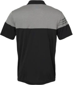 Adidas Heather 3Stripes Block Polo 22 Adidas Heather 3Stripes Block Polo -Thread Logic Store Adidas Heather 3Stripes Block Polo 2