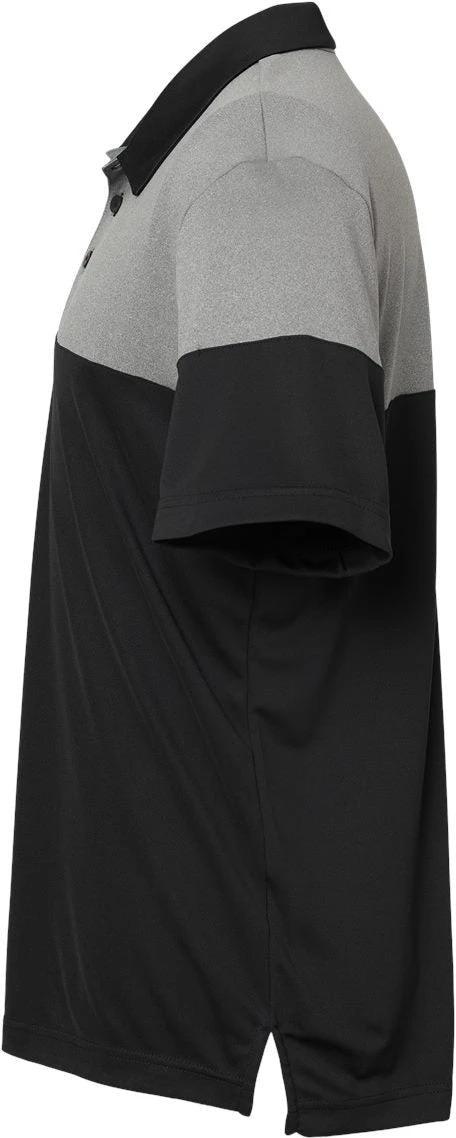 Adidas Heather 3Stripes Block Polo 4 Adidas Heather 3Stripes Block Polo - Image 4