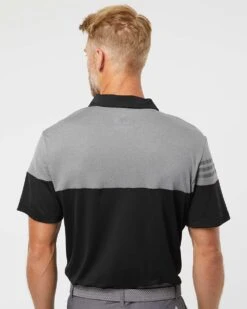 Adidas Heather 3Stripes Block Polo 26 Adidas Heather 3Stripes Block Polo -Thread Logic Store Adidas Heather 3Stripes Block Polo 6