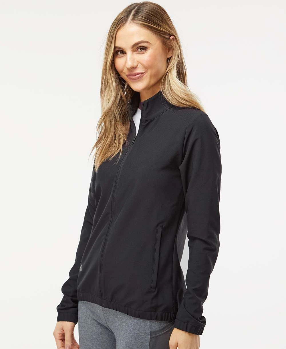 Adidas Ladies 3-Stripes Jacket 6 Adidas Ladies 3-Stripes Jacket - Image 6