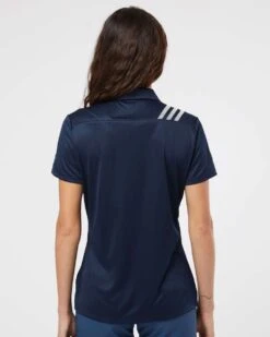 Adidas Ladies 3-Stripes Shoulder Polo 32 Adidas Ladies 3-Stripes Shoulder Polo -Thread Logic Store Adidas Ladies 3 Stripes Shoulder Polo 12