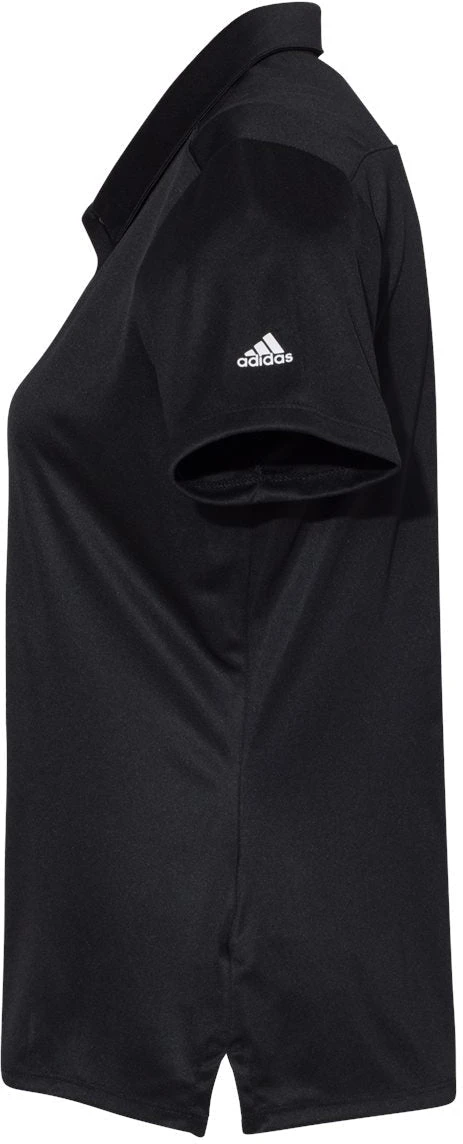 Adidas Ladies 3-Stripes Shoulder Polo 4 Adidas Ladies 3-Stripes Shoulder Polo - Image 4