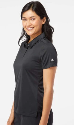 Adidas Ladies 3-Stripes Shoulder Polo 25 Adidas Ladies 3-Stripes Shoulder Polo -Thread Logic Store Adidas Ladies 3 Stripes Shoulder Polo 5