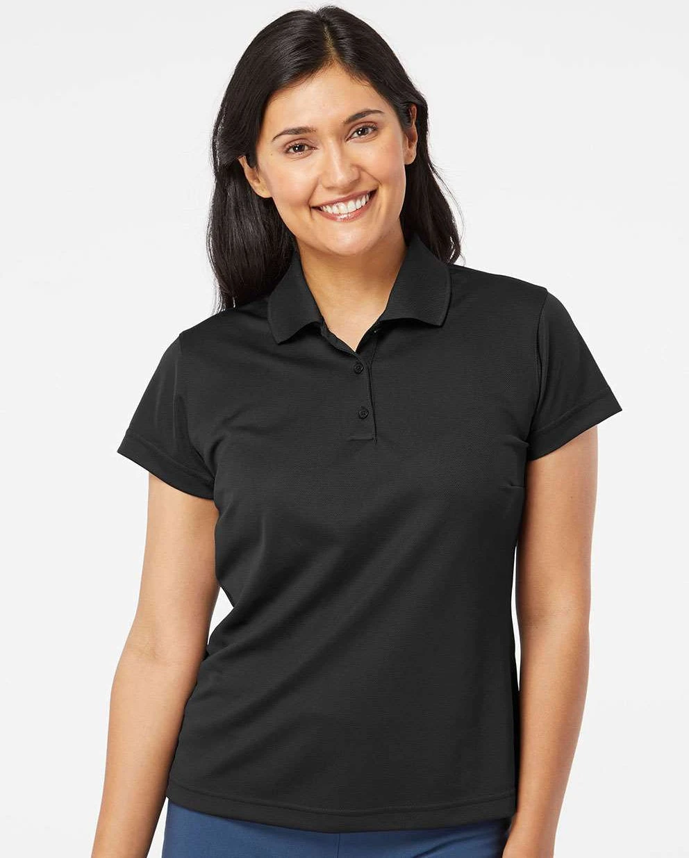 OUTLET-Adidas Ladies Climalite Basic Polo Shirt 6 OUTLET-Adidas Ladies Climalite Basic Polo Shirt - Image 6