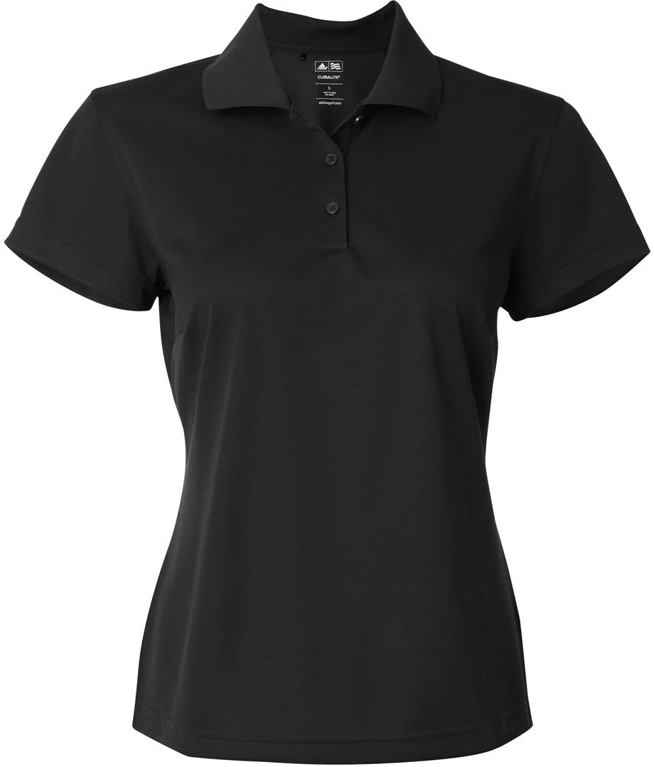 OUTLET-Adidas Ladies Climalite Basic Polo Shirt 3 OUTLET-Adidas Ladies Climalite Basic Polo Shirt - Image 3