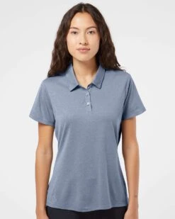 Adidas Ladies Heathered Polo -Thread Logic Store Adidas Ladies Heathered Polo 10