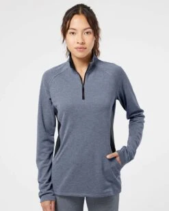 Adidas Ladies Lightweight QuarterZip Pullover 30 Adidas Ladies Lightweight QuarterZip Pullover -Thread Logic Store Adidas Ladies Lightweight QuarterZip Pullover 10