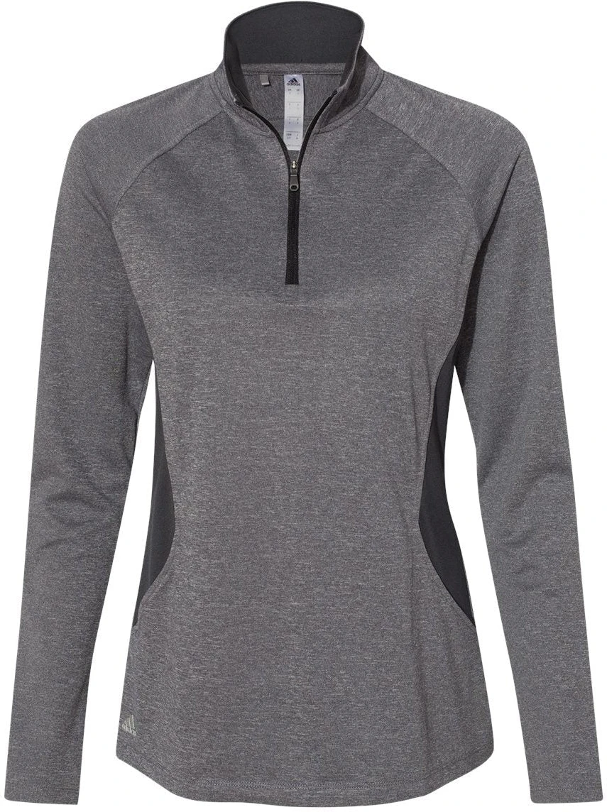 Adidas Ladies Lightweight QuarterZip Pullover 2 Adidas Ladies Lightweight QuarterZip Pullover - Image 2
