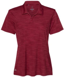 Adidas Ladies Mélange Polo -Thread Logic Store Adidas Ladies Melange Polo Collegiate Burgundy Melange S 7