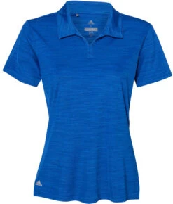 Adidas Ladies Mélange Polo -Thread Logic Store Adidas Ladies Melange Polo Collegiate Royal Melange S 13