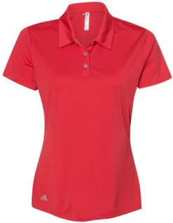 Adidas Ladies Performance Polo -Thread Logic Store Adidas Ladies Performance Polo Collegiate Red S 13