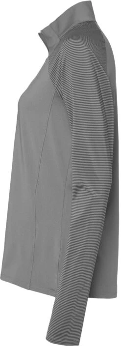 Adidas Ladies Stripe Block Quarter-Zip Pullover 35 Adidas Ladies Stripe Block Quarter-Zip Pullover -Thread Logic Store Adidas Ladies Stripe Block Quarter Zip Pullover 15