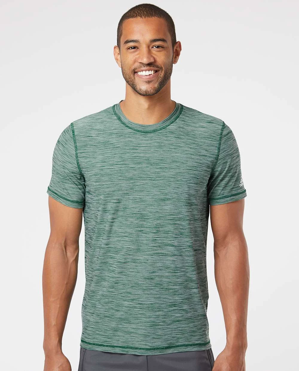 OUTLET-Adidas Mèlange Tech T-Shirt 11 OUTLET-Adidas Mèlange Tech T-Shirt - Image 11