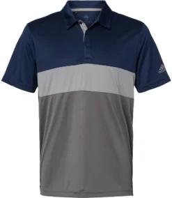 OUTLET-Adidas Merch Block Polo -Thread Logic Store Adidas Merch Block Polo Collegiate NavyGrey ThreeGrey Five S 7 1