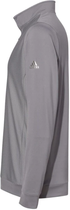 OUTLET-Adidas Performance Textured Quarter-Zip Pullover 35 OUTLET-Adidas Performance Textured Quarter-Zip Pullover -Thread Logic Store Adidas Performance Textured Quarter Zip Pullover 15